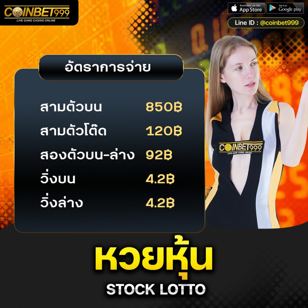 อัตราการจ่าย หวยหุ้น